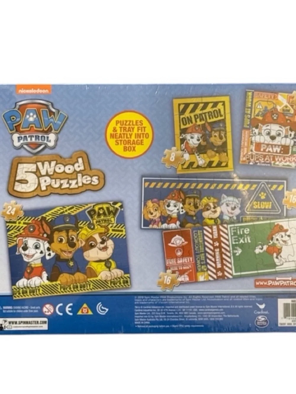 Paw Patrol Wooden Puzzles
